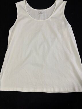 Classic Women's White Tank Top